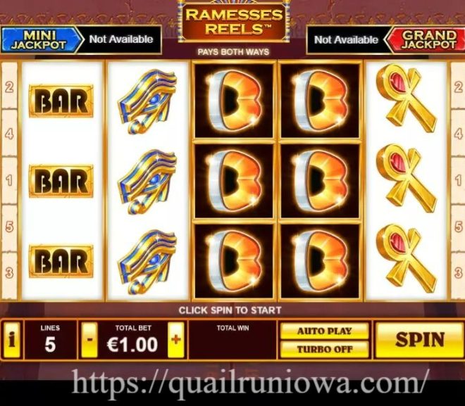 Ramesses Reels: Slot Bertema Mesir Kuno dengan Firaun, Piramida, dan Harta Karun